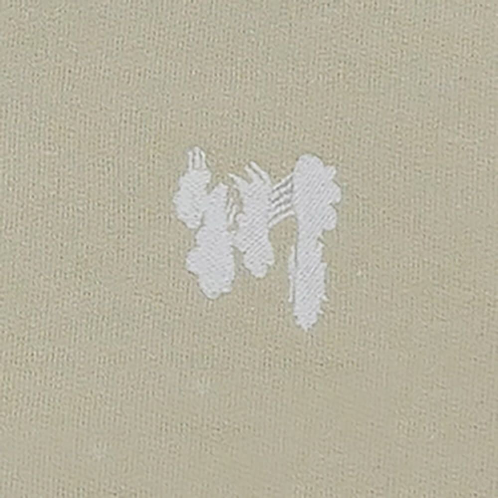 KAWA CREW SWEAT 川 トレーナー KAWA LOGO 1POINT SAND/WHITE 刺繍ロゴ スケートボード スケボー 2