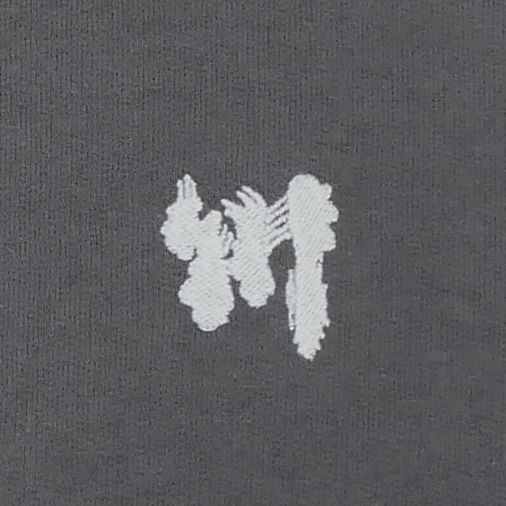  KAWA CREW SWEAT 川 トレーナー KAWA LOGO 1POINT SUMI/WHITE 刺繍ロゴ スケートボード スケボー 2