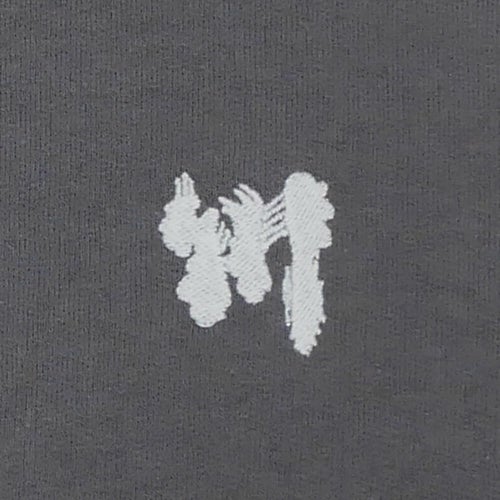  KAWA CREW SWEAT 川 トレーナー KAWA LOGO 1POINT SUMI/WHITE 刺繍ロゴ スケートボード スケボー 2