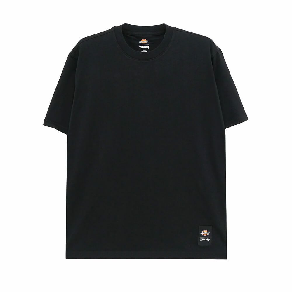 DICKIES SKATEBOARDING T-SHIRT ディッキーズ スケートボーディング Tシャツ DICKIES x THRASHER GRAPHIC BLACK スケートボード スケボー 1