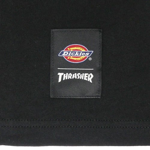 DICKIES SKATEBOARDING T-SHIRT ディッキーズ スケートボーディング Tシャツ DICKIES x THRASHER GRAPHIC BLACK スケートボード スケボー 2