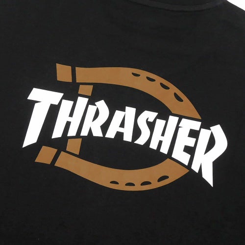 DICKIES SKATEBOARDING T-SHIRT ディッキーズ スケートボーディング Tシャツ DICKIES x THRASHER GRAPHIC BLACK スケートボード スケボー 3