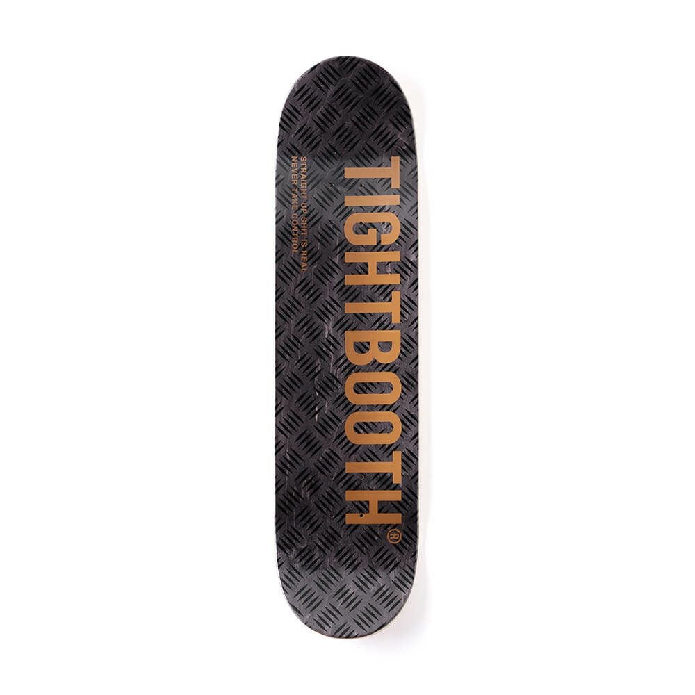 TIGHTBOOTH（TBPR）DECK タイトブース デッキ TEAM CP LOGO BRONZE 8.38 スケートボード スケボー 3