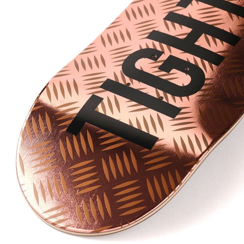 TIGHTBOOTH（TBPR）DECK タイトブース デッキ（子供用） TEAM CP LOGO BRONZE 7.3 スケートボード スケボー 5