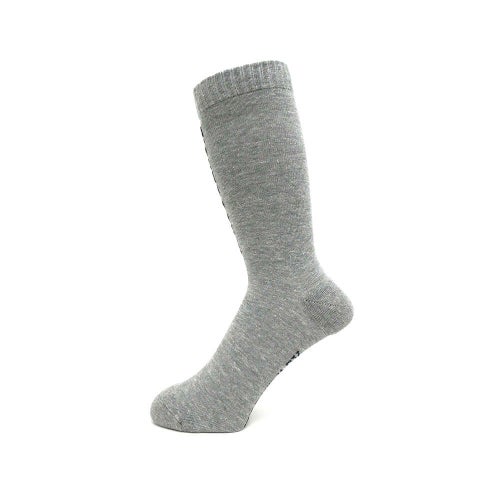 TIGHTBOOTH（TBPR）SOCKS タイトブース ソックス 靴下 LABEL LOGO GREY スケートボード スケボー 1