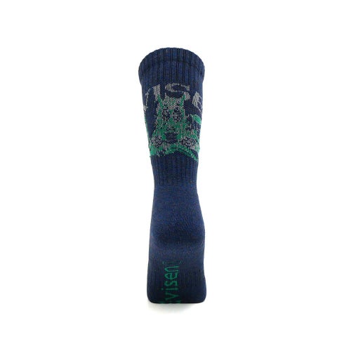 EVISEN SOCKS エビセン ソックス 靴下 DRAGON NAVY スケートボード スケボー 2