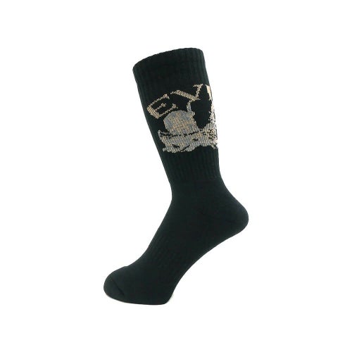  EVISEN SOCKS エビセン ソックス 靴下 DRAGON BLACK スケートボード スケボー 1