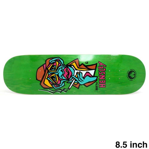 BLACK LABEL DECK ブラックレーベル デッキ MATT HENSLEY SMOKING SECTION GREEN STAIN 8.5 スケートボード スケボー 1