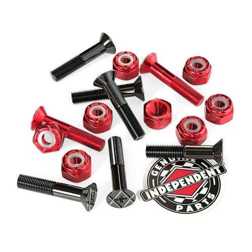 INDEPENDENT BOLT インディペンデント ボルト（プラス） PRECISION BOLTS PHILLIPS・SUMMIT BLACK/RED スケートボード スケボー 2