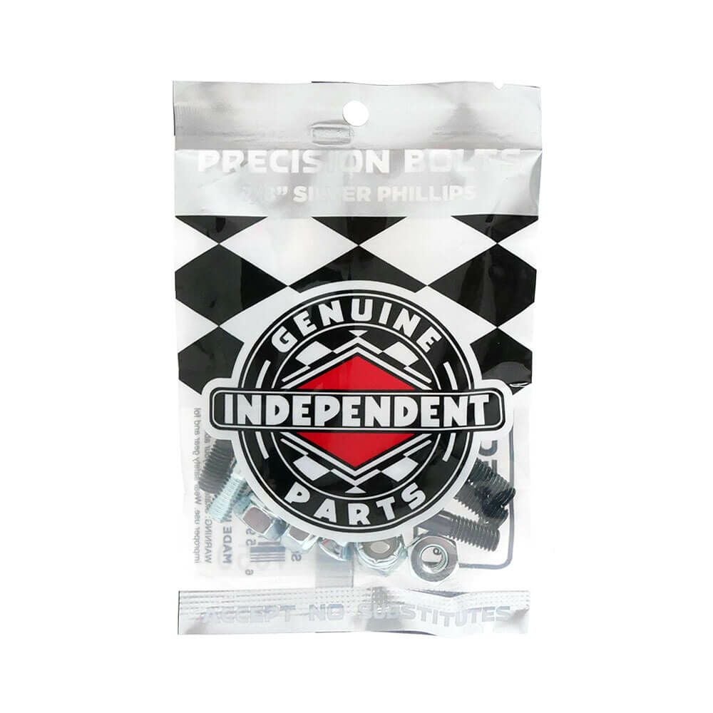 INDEPENDENT BOLT インディペンデント ボルト（プラス） PRECISION BOLTS PHILLIPS・SUMMIT BLACK/SILVER スケートボード スケボー 1