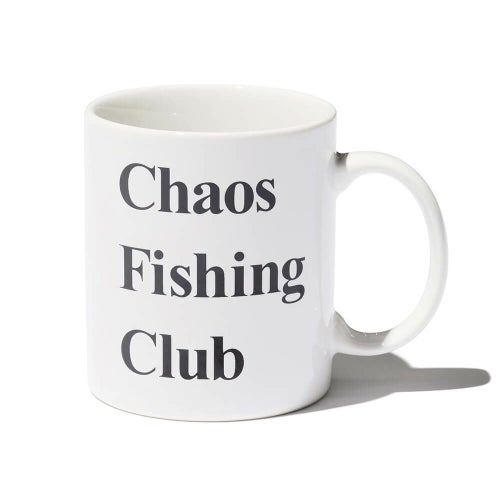 CHAOS FISHING CLUB MUG CUP カオスフィッシングクラブ マグカップ LOGO MUG WHITE スケートボード スケボー 1