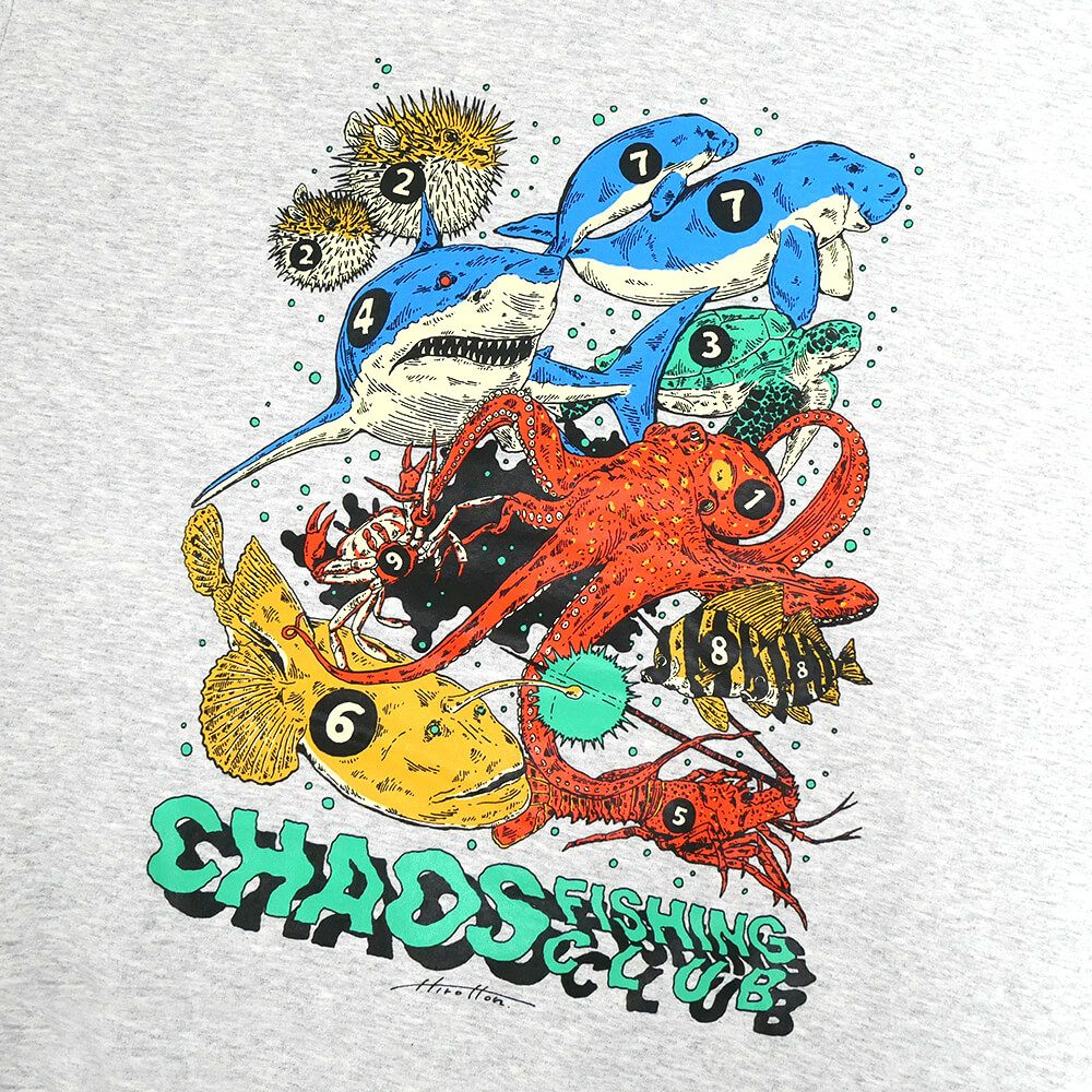 CHAOS FISHING CLUB HOOD カオスフィッシングクラブ パーカー ROAD OF
