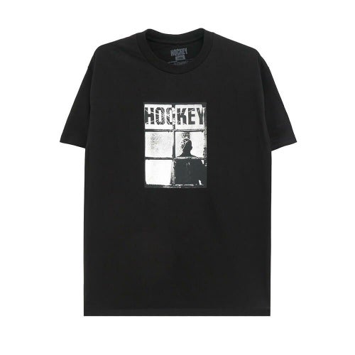  HOCKEY T-SHIRT ホッケー Tシャツ TEMPORARY SITE BLACK スケートボード スケボー 