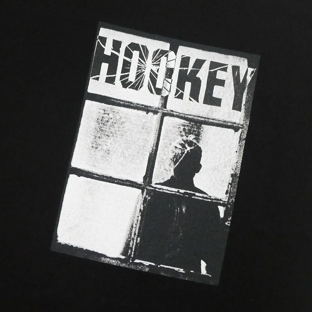  HOCKEY T-SHIRT ホッケー Tシャツ TEMPORARY SITE BLACK スケートボード スケボー 1