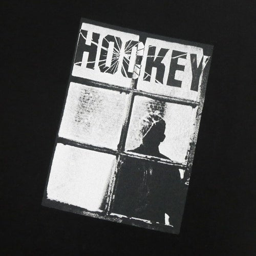  HOCKEY T-SHIRT ホッケー Tシャツ TEMPORARY SITE BLACK スケートボード スケボー 1