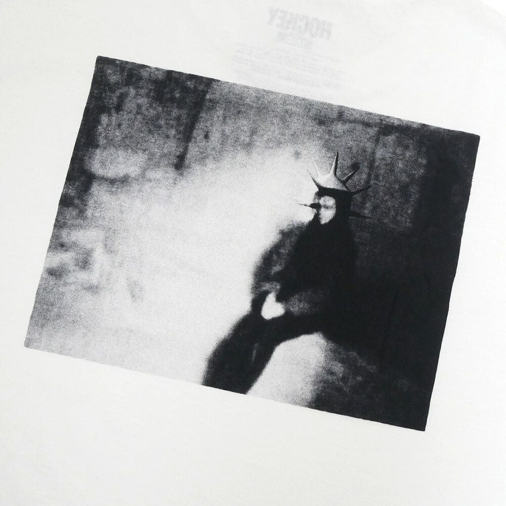 HOCKEY T-SHIRT ホッケー Tシャツ WAITING WHITE スケートボード スケボー 3