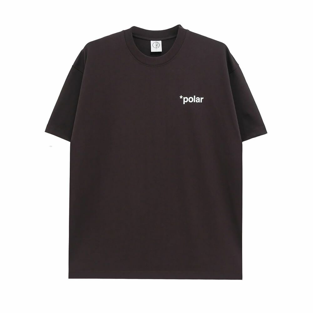 POLAR T-SHIRT ポーラー Tシャツ USELESS WOODEN DOG CHOCOLATE スケートボード スケボー 1