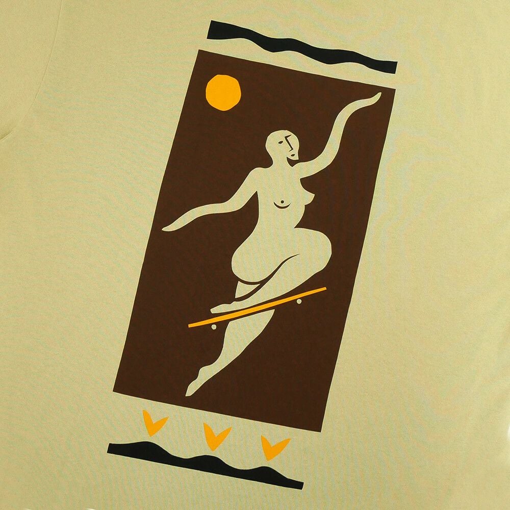 POLAR T-SHIRT ポーラー Tシャツ NO COMPLIES FOREVER SAND スケートボード スケボー 3