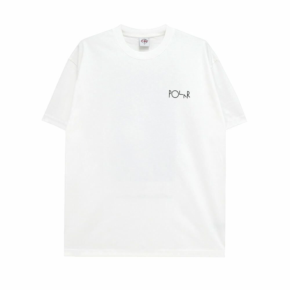 POLAR T-SHIRT ポーラー Tシャツ NO COMPLIES FOREVER WHITE スケートボード スケボー 1