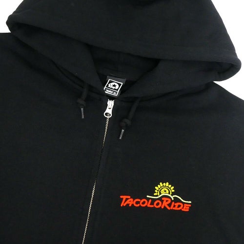 MAGICAL MOSH MISFITS HOOD マジカルモッシュミスフィッツ パーカー TACO RIDE x COLOR COMMUNICATIONS x MXMXM ZIP HOODIE RASTA スケートボード スケボー 2