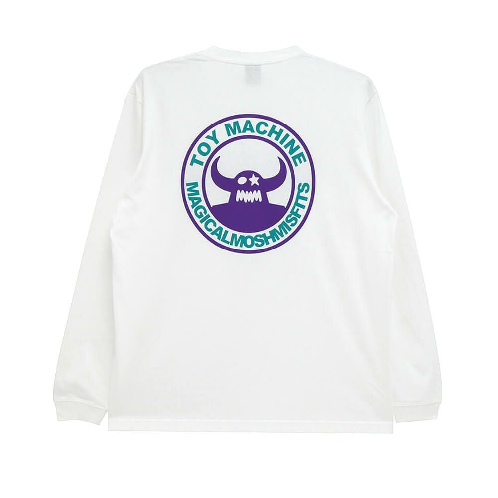 MAGICAL MOSH MISFITS LONG SLEEVE マジカルモッシュミスフィッツ ロングスリーブTシャツ TOY MACHINE x MxMxM MAGICAL MOSH FIST LIMITED スケートボード スケボー 