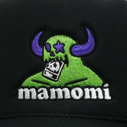 MAGICAL MOSH MISFITS MESHCAP マジカルモッシュミスフィッツ メッシュキャップ TOY MACHINE x MXMXM MAGICAL MOSH TOY MACHINE BLACK スケートボード スケボー 4