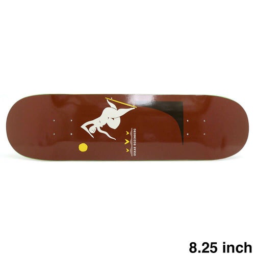 POLAR DECK ポーラー デッキ OSKAR ROZENBERG BS NOSEBLUNT BURNT RED 8.25 SHORT スケートボード スケボー 1