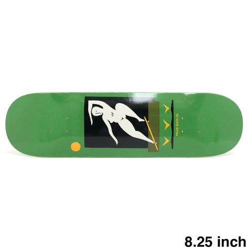 POLAR DECK ポーラー デッキ TEAM BS SMITH GREEN 8.25 スケートボード スケボー 1