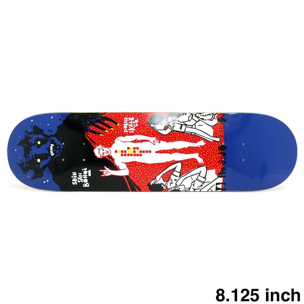 POLAR DECK ポーラー デッキ SHIN SANBONGI HEART IN HAND 8.5