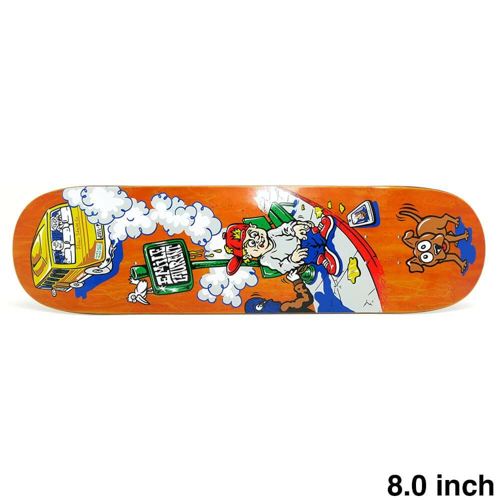 POLAR DECK ポーラー デッキ EMILE LAURENT BUS STOP ORANGE STAIN 8.0 スケートボード スケボー 1