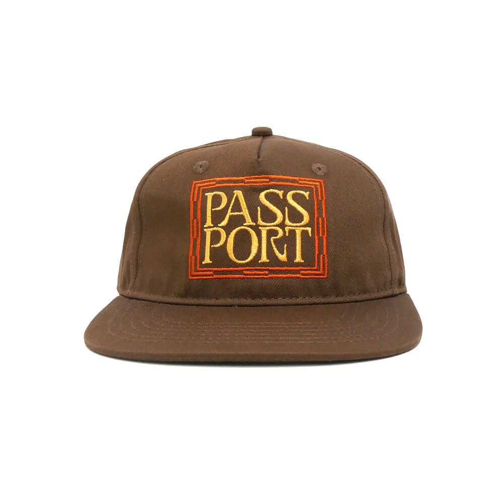 PASS~PORT CAP パスポート キャップ DOGU WORKERS CHOCOLATE スケートボード スケボー 1