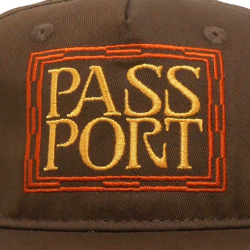 PASS~PORT CAP パスポート キャップ DOGU WORKERS CHOCOLATE スケートボード スケボー 5
