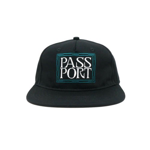 PASS~PORT CAP パスポート キャップ DOGU WORKERS BLACK スケートボード スケボー 1