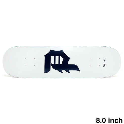PRIMITIVE DECK プリミティブ デッキ TEAM DIRTY P CORE WHITE/NAVY 8.0 スケートボード スケボー 1