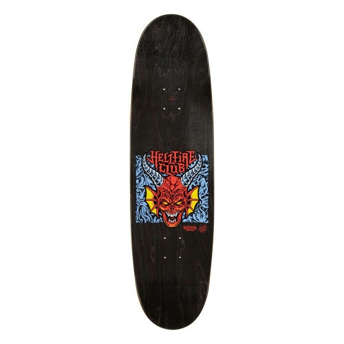 SANTA CRUZ DECK サンタクルーズ デッキ SANTA CRUZ x STRANGER THINGS HELLFIRE CLUB FLAMES 9.0 スケートボード スケボー 5