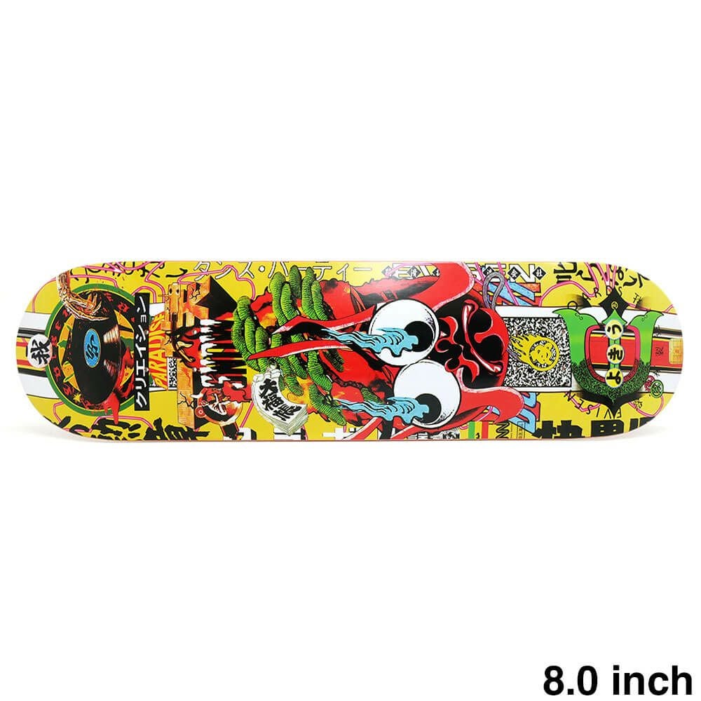 EVISEN × CHAOS FISHING CLUB スケートデッキ EVISEN × CHAOS FISHING CLUB MEGA BAIT – Evisen Skateboards ゑ