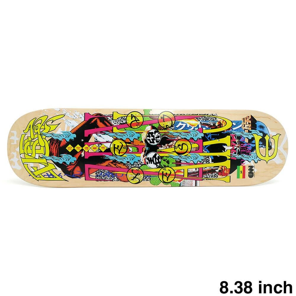 【お得！】EVISEN デッキ 8.38インチ　デッキテープ付き EVISEN DECK エビセン デッキ TEAM MATCH 2 8.38 スケートボード