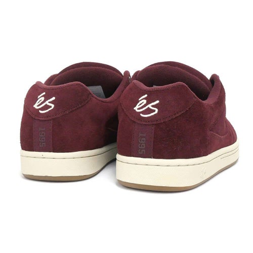 ES SHOES エス シューズ スニーカー アクセル ACCEL BURGUNDY/TAN スケートボード スケボー 3