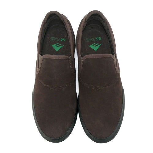 EMERICA SHOES エメリカ シューズ スニーカー WINO G6 SLIP ON BROWN/BLACK スケートボード スケボー 2