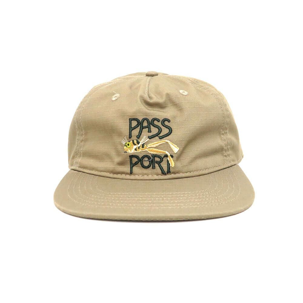 PASS~PORT CAP パスポート キャップ FROG LURE RIPSTOP WORKERS KHAKI スケートボード スケボー 2