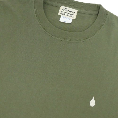 COLOR COMMUNICATIONS LONG SLEEVE カラーコミュニケーションズ ロングスリーブTシャツ 3C DIAMONDS LIGHT OLIVE スケートボード スケボー 2