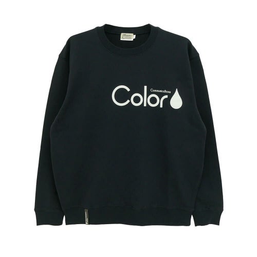 COLOR COMMUNICATIONS CREW SWEAT カラーコミュニケーションズ トレーナー RE-PAINT CO. 2021 NAVY スケートボード スケボー 
