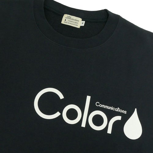 COLOR COMMUNICATIONS CREW SWEAT カラーコミュニケーションズ トレーナー RE-PAINT CO. 2021 NAVY スケートボード スケボー 1