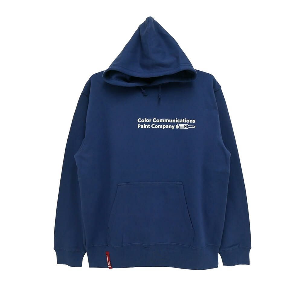 COLOR COMMUNICATIONS HOOD カラーコミュニケーションズ パーカー RE-PAINT COMPANY 2 2024 INDIGO スケートボード スケボー 