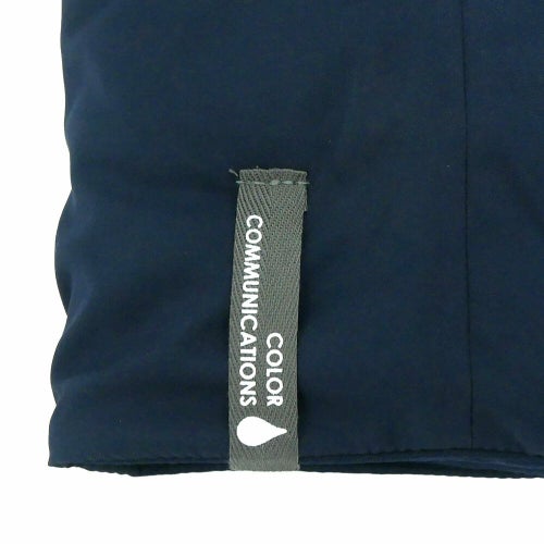 COLOR COMMUNICATIONS JACKET カラーコミュニケーションズ ジャケット DRIP EMB STAND COLLAR NAVY スケートボード スケボー 7