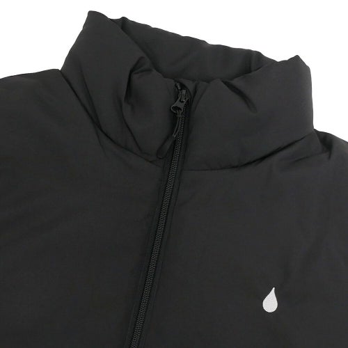 COLOR COMMUNICATIONS JACKET カラーコミュニケーションズ ジャケット DRIP EMB STAND COLLAR BLACK スケートボード スケボー 1
