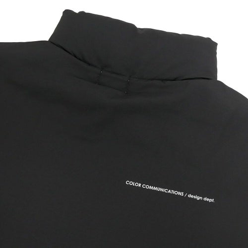COLOR COMMUNICATIONS JACKET カラーコミュニケーションズ ジャケット DRIP EMB STAND COLLAR BLACK スケートボード スケボー 8