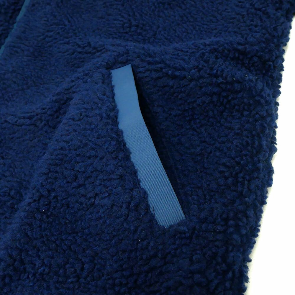 COLOR COMMUNICATIONS JACKET カラーコミュニケーションズ ジャケット DRIP EMB NYLON BOA REVERSIBLE NAVY/NAVY スケートボード スケボー 2