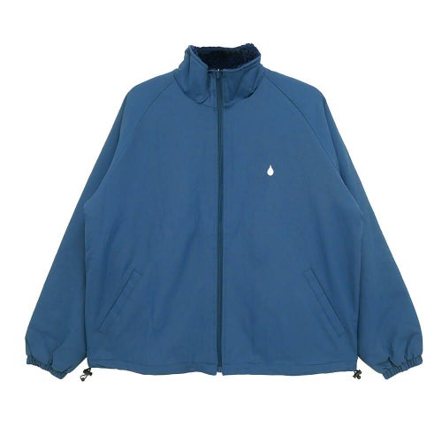COLOR COMMUNICATIONS JACKET カラーコミュニケーションズ ジャケット DRIP EMB NYLON BOA REVERSIBLE NAVY/NAVY スケートボード スケボー 5