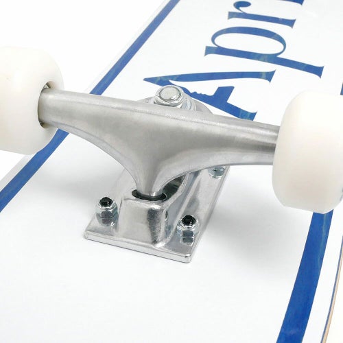 防水ケース付き APRIL エイプリル コンプリートセット スケートボード完成品（子供用） OG LOGO BLUE 7.25 スケートボード スケボー　3